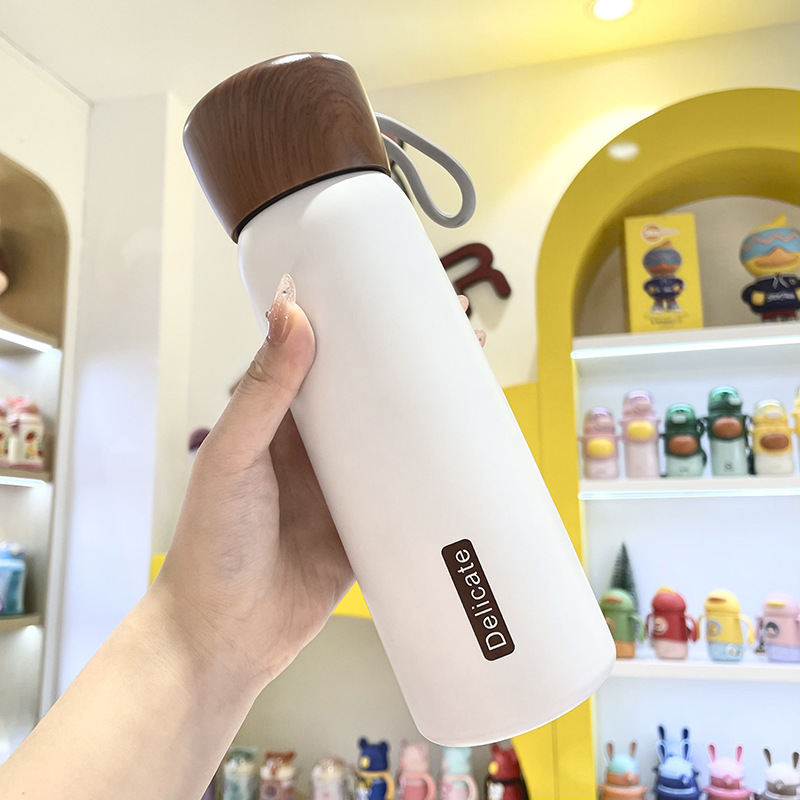 Comercio exterior transfronterizo de alta gama de negocios ventosa regalo europeo de acero inoxidable taza de agua Amazon Hot Cup al por mayor