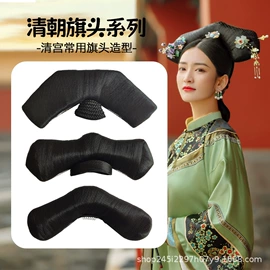 其他假发;cos假发;假发马尾