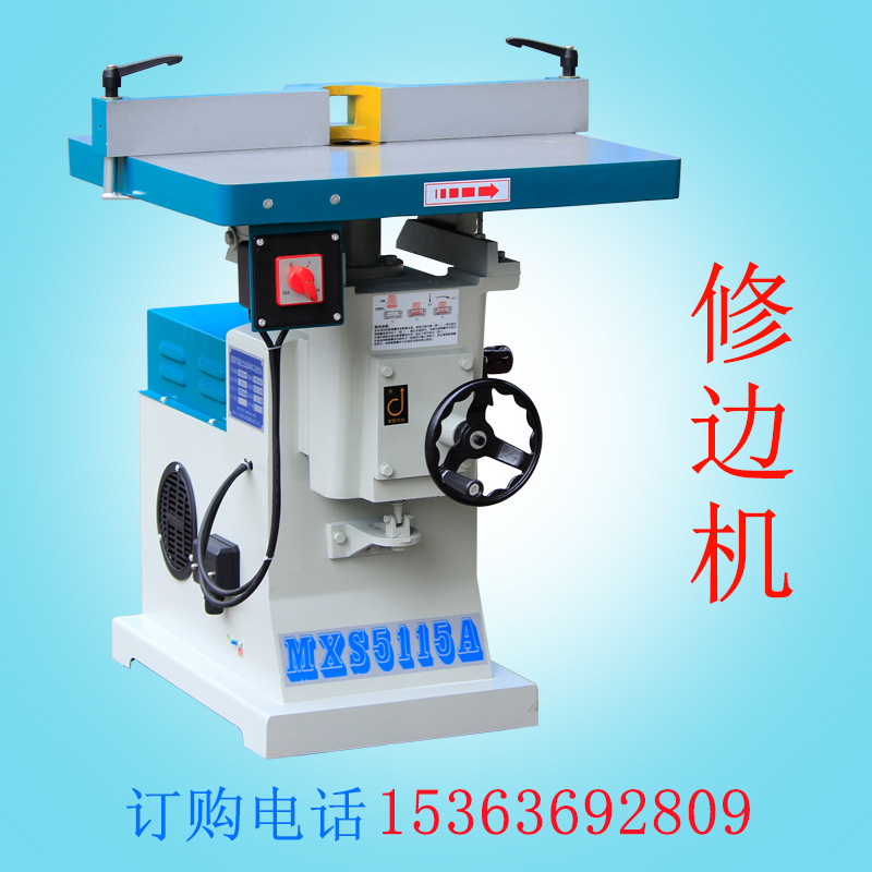 Shunde maquinaria de carpintería MXS5115A vertical de un solo eje máquina de corte de bordes máquina de perforación de tierra venta directa spot