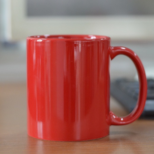 外贸专供陶瓷马克杯厂家直销可定 制 热转印涂层杯可印图案礼品