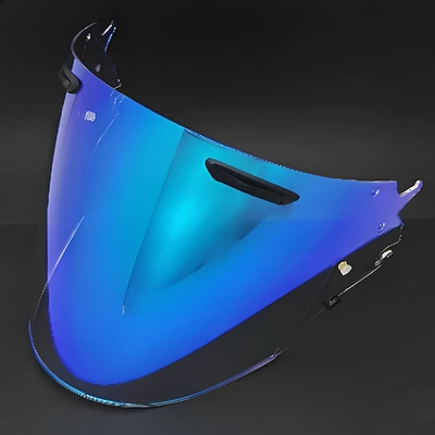 Motorcycle Sun Protection Color — Dəbilqə (Kaska) aksesuarları - aurora-blue