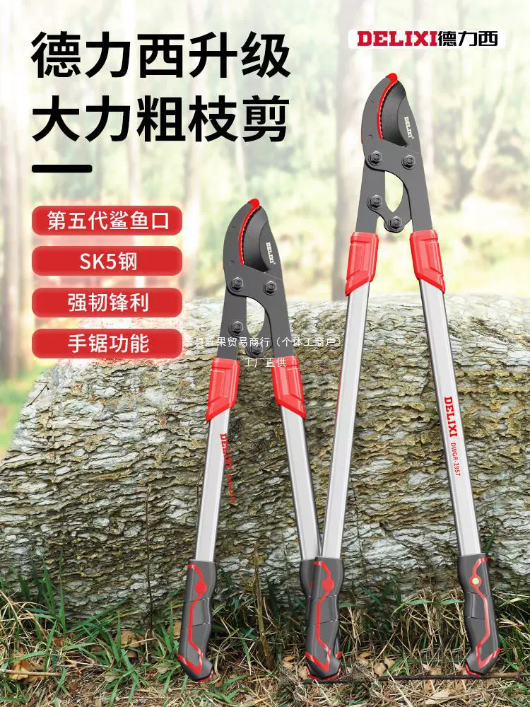 Деликс ножницы, обрезка и обрезка ветвей, специальные грубые ветви, ножницы, импортированные в Германию