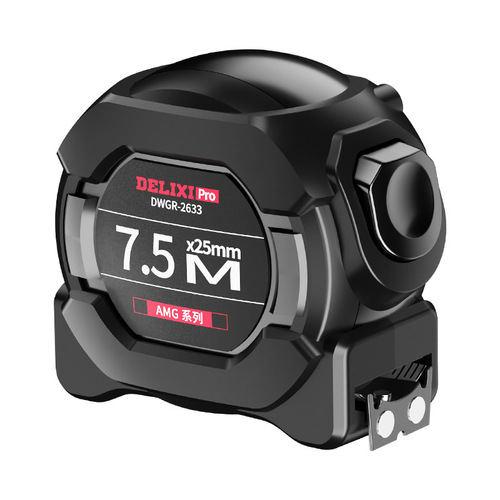 Delixi plastic tape measure 5 meters heavy-duty steel tape measure 7 meters strong magnetic tape measure first-class precision anti-cut hand tape measure