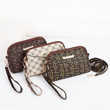 小包包女2024新款夏季斜挎手机包中年妈妈女包迷你老花手拿包bags