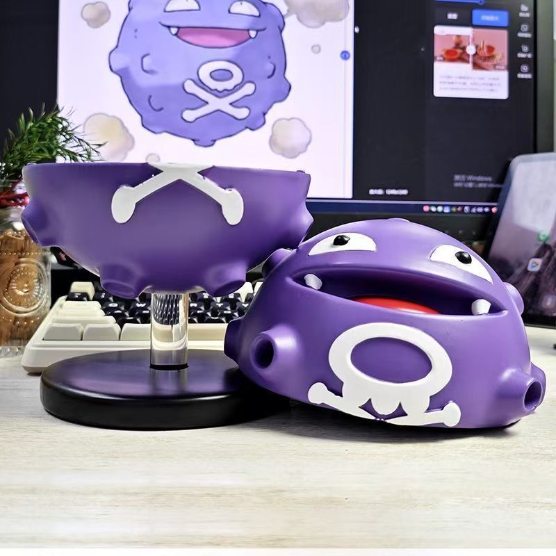ポケモンエルフ漫画ガス爆弾香炉蚊よけディスクホルダー装飾品クリエイティブサンダルウッド収納ボックストレンディなおもちゃフィギュア|undefined