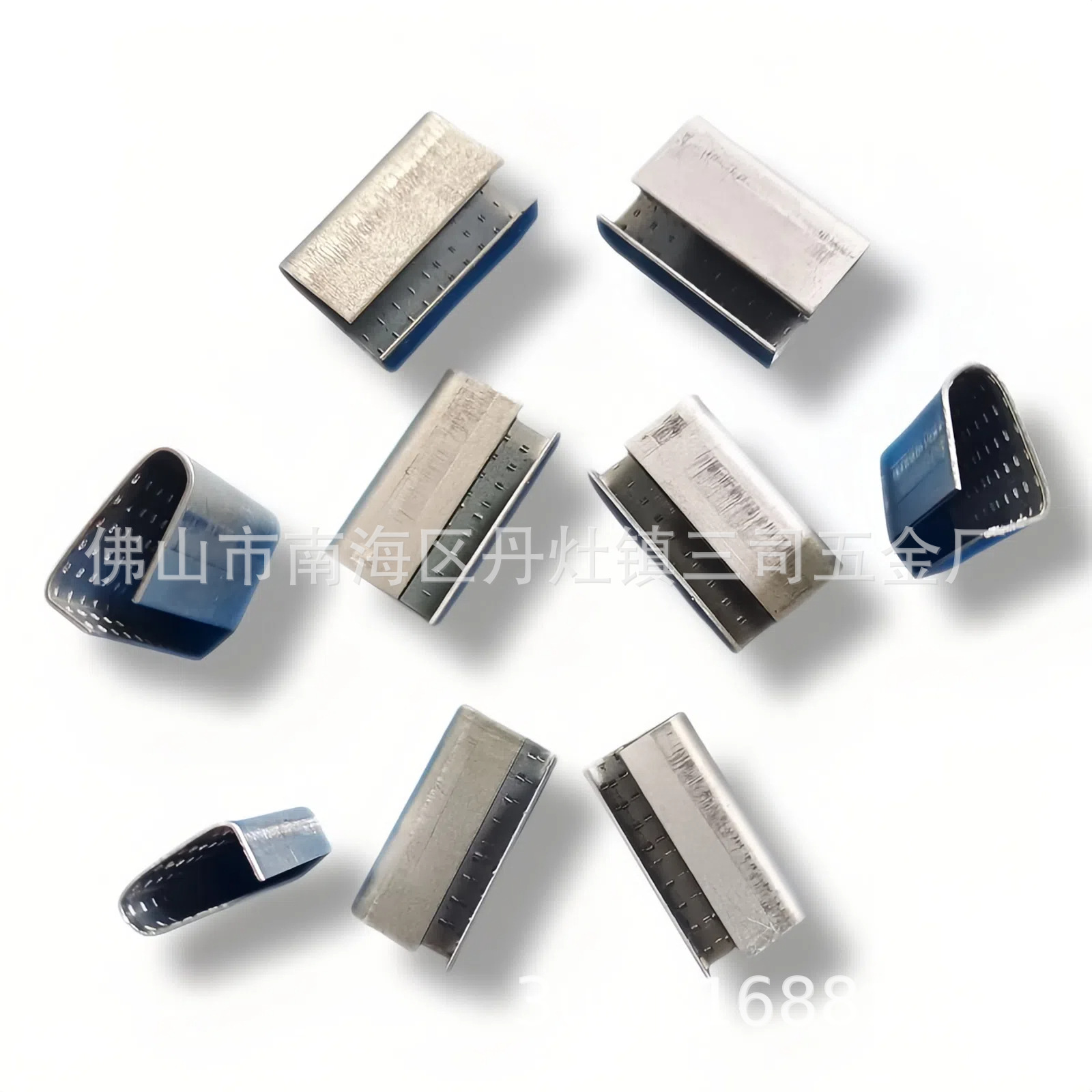 PET塑钢带全自动打包扣自动机牙齿深拉力好售后有保障