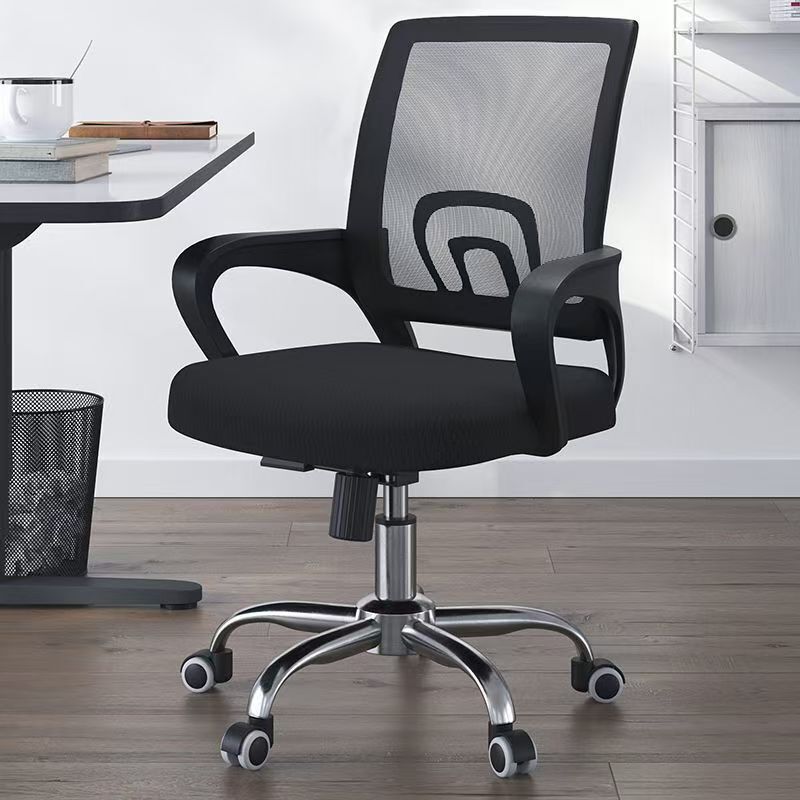 Office Chair, Comfortable for Long Sitting, Staff Chair, Employee Meeting Chair, Swivel Chair with Wheels, Lumbar Support, Computer Chair, Home Study Swivel Chair Office Chair, Comfortable for Long Sitting, Staff Chair, Employee Meeting Chair, Swivel Chair with Wheels, Lumbar Support, Computer Chair, Home Study Swivel Chair