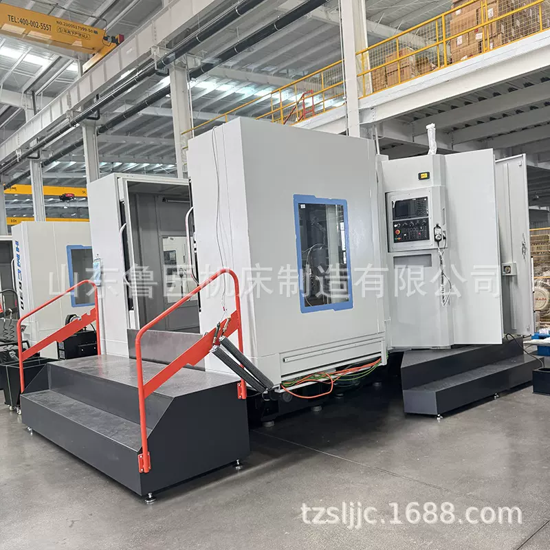 卧式加工中心HMC630十字滑台倒T型铣 镗 钻 攻丝 倒T式