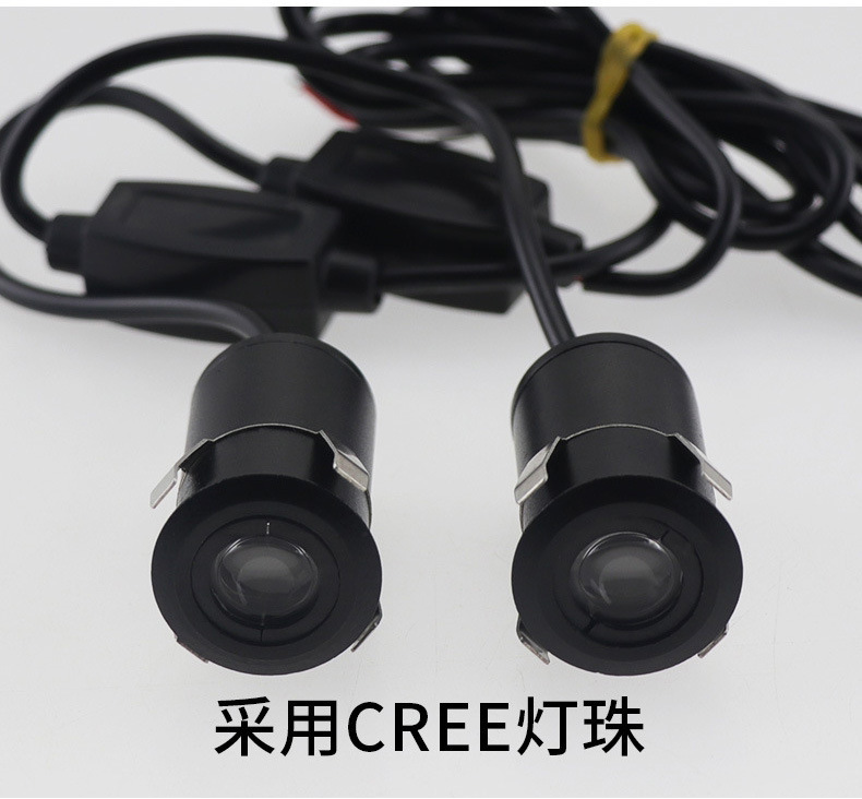 Car Door Welcome Light Fifth Generation Door Opening Light Logo Laser Projection Light Car Led Decorative Light Universal Modification Light