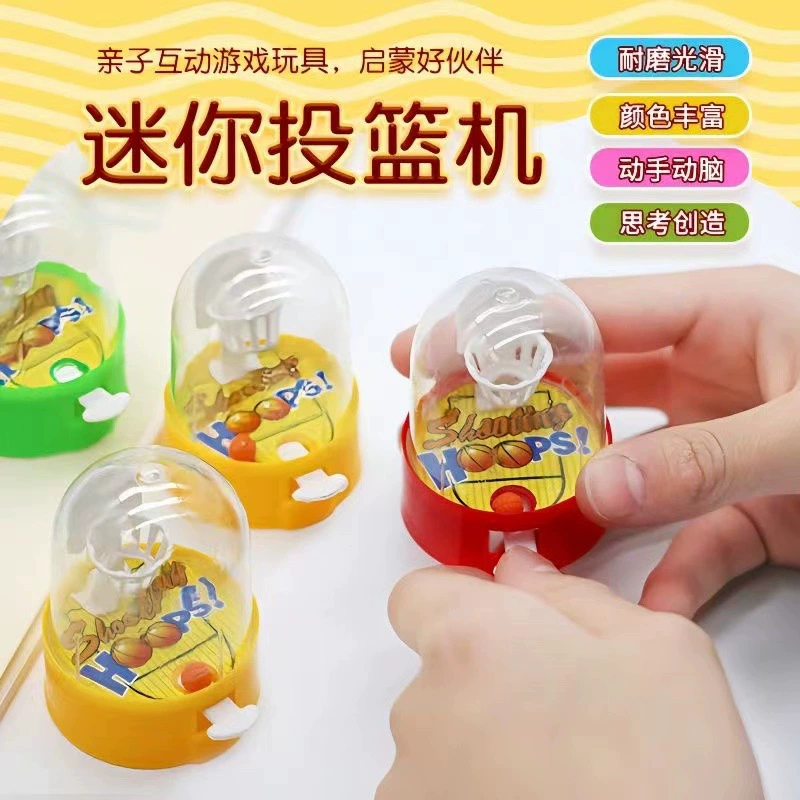 Миниатюрная портативная баскетбольная машина для тренировки бросков, настольная игрушка для детей, развивающая игра, небольшие подарки, оптовые поставки для уличных ларьков