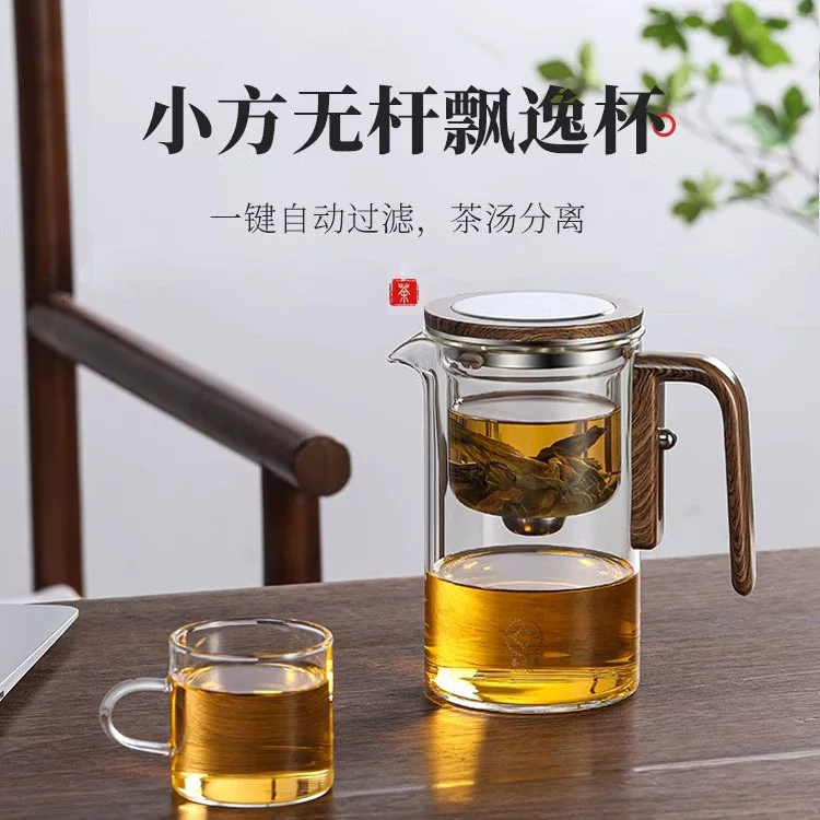 Glass teapot, filter, tea set, liner
