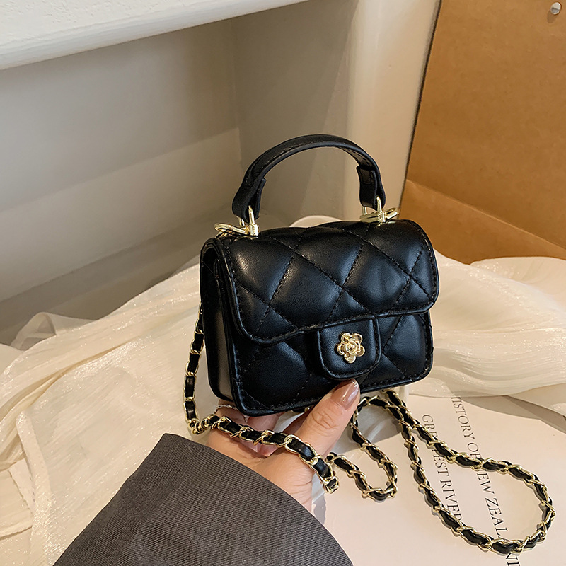 Sacs pour femmes, exquis, petit, parfumé, de grande valeur, pour enfants, à bandoulière, à la mode, motif diamant, mini sac à main, petit sac carré_voghion.com