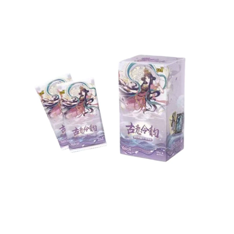 Карточная игра Yeluoli, оригинальная коллекционная коробка Carter Classic Pack 2nd Winter, детские рифмы, древние и современные карты, полный набор