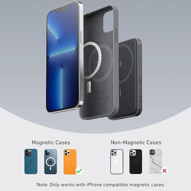 无线移动电源  磁吸无线充电宝 无线充电兼容设备生产厂家 中惠