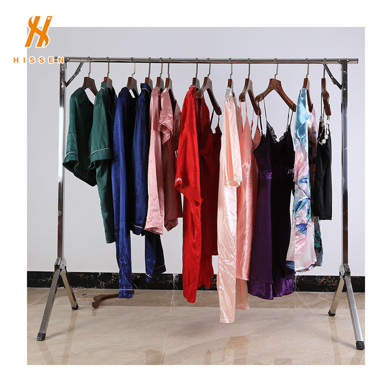 Cross-Border Wholesale Second-Hand Women's Pajamas Second Hand Silk Pajamas Exported to Dominica in a Full Container