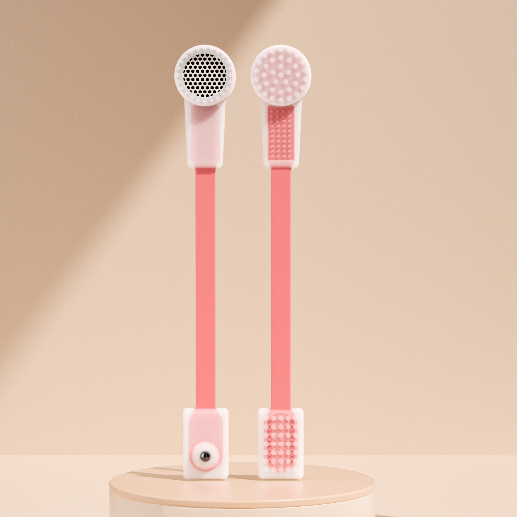 Honeycomb imitation ceramic meridian pat pink
