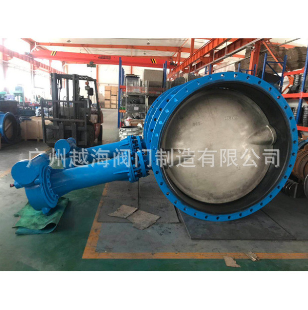 D371X-16Q D341X-10Q 对夹加长蝶阀 不锈钢烟道蝶阀