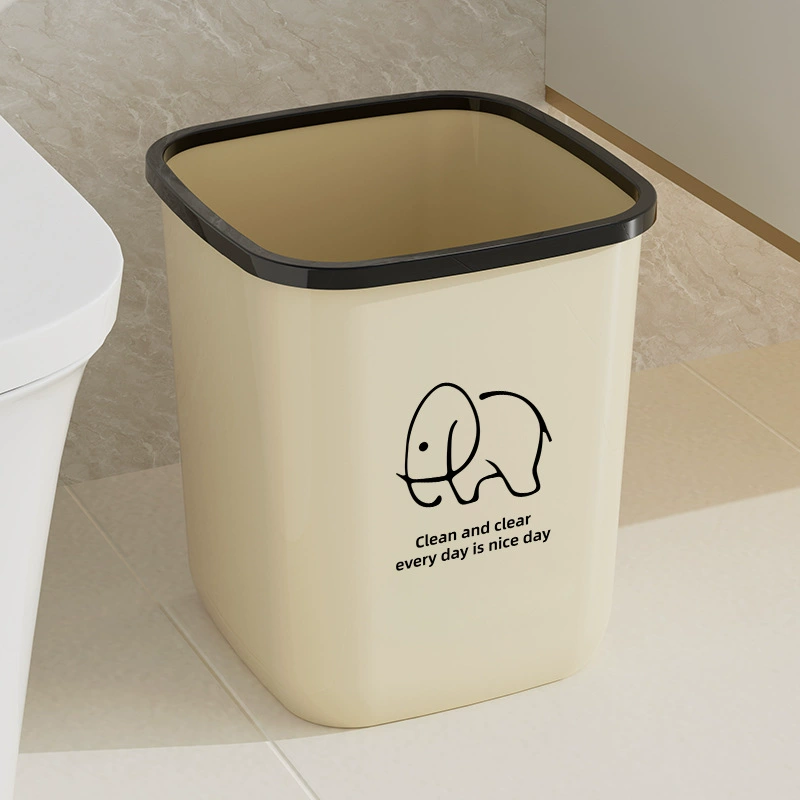 High quality capacious garbage can for home use for living room