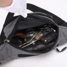 Riñonera Deportiva para Hombre de Nailon, Impermeable y Resistente al Desgaste