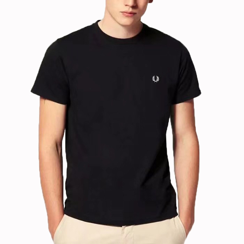 麦の穂の夏の半袖の丸首の綿のtシャツFPの新型の欧米の学院の風の欧米の簡単な男性の上着の底のシャツはありません。|undefined