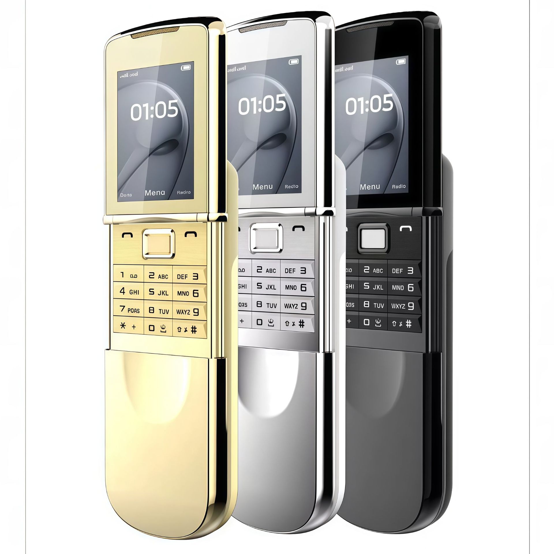 8800Sirocco 2G 非智能滑盖按键手机学生功能外贸手机新款跨境