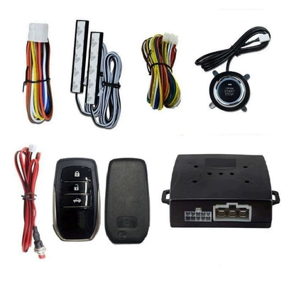 A6 Foreign Trade Product Model: Car anti-theft device - style-2-remote-control-english
