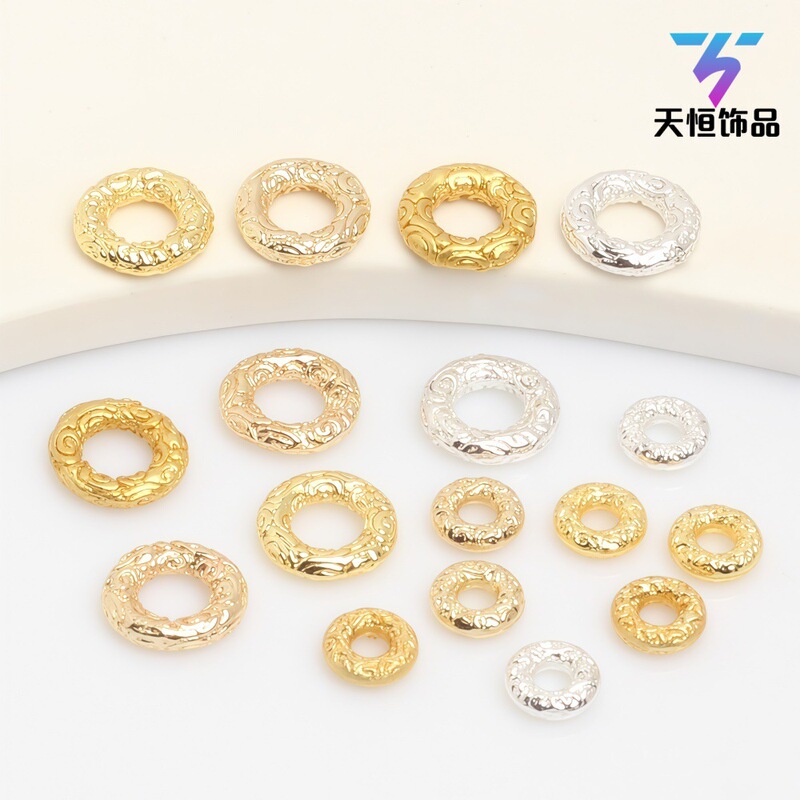 14K Gold-Filled Color-Preserving Round Hot Wheels C-Braided Rope Beading Material Jewelry Accessories