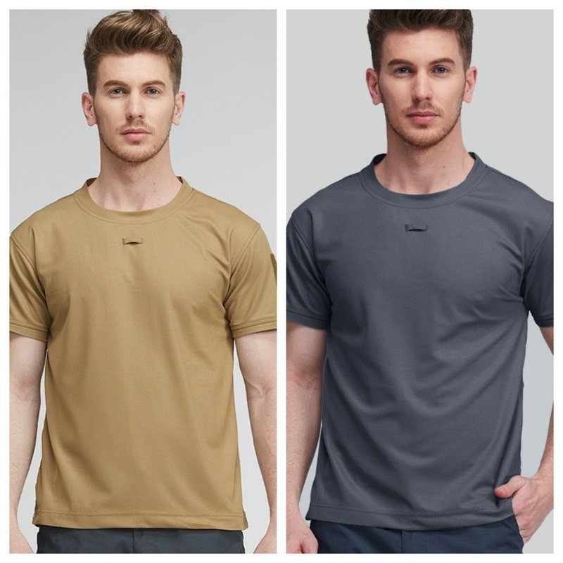 寒風速乾cool max科技生地春夏tシャツアウトドアスポーツ丸首半袖速乾衣男|undefined