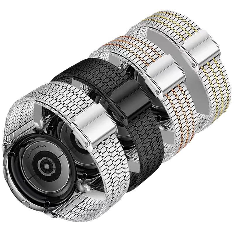 Suitable for Huawei GT3 strap axiannu Samsung metal strap Huawei gt4 Xiaomi glory 22mm quick release steel strap