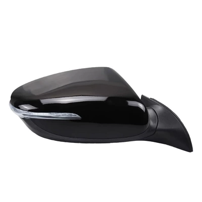 Rear mirror/rearview mirror assembly: Kia K3 Rearview Mirror Assembly - left-driver-5-lines-ebony-black-with-lights