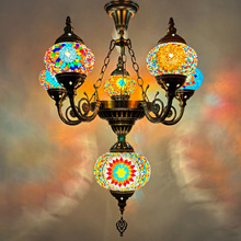 异域浪漫土耳其古房间客厅民宿复古会所咖啡厅新疆餐厅多头吊灯