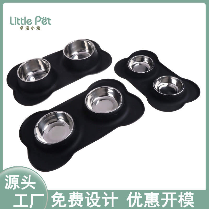 Silicone pet bowl