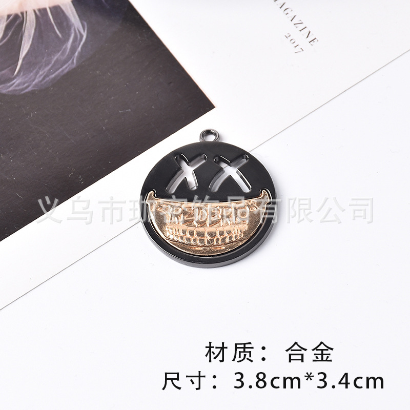 Collar de calle europeo y americano moda masculina hip hop estilo frío todo partido Internet celebridad aleación personalidad moda femenina ins suéter cadena colgante