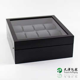 源头厂家手表木盒包装定制哑光漆木盒定做木制礼品包装盒