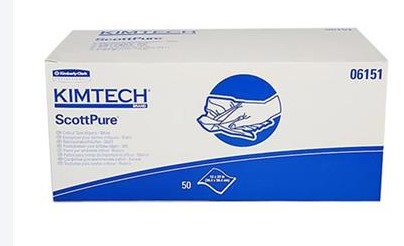 美国金佰利06151 ScottPure*关键任务擦拭布表面处理布溶剂清洁布