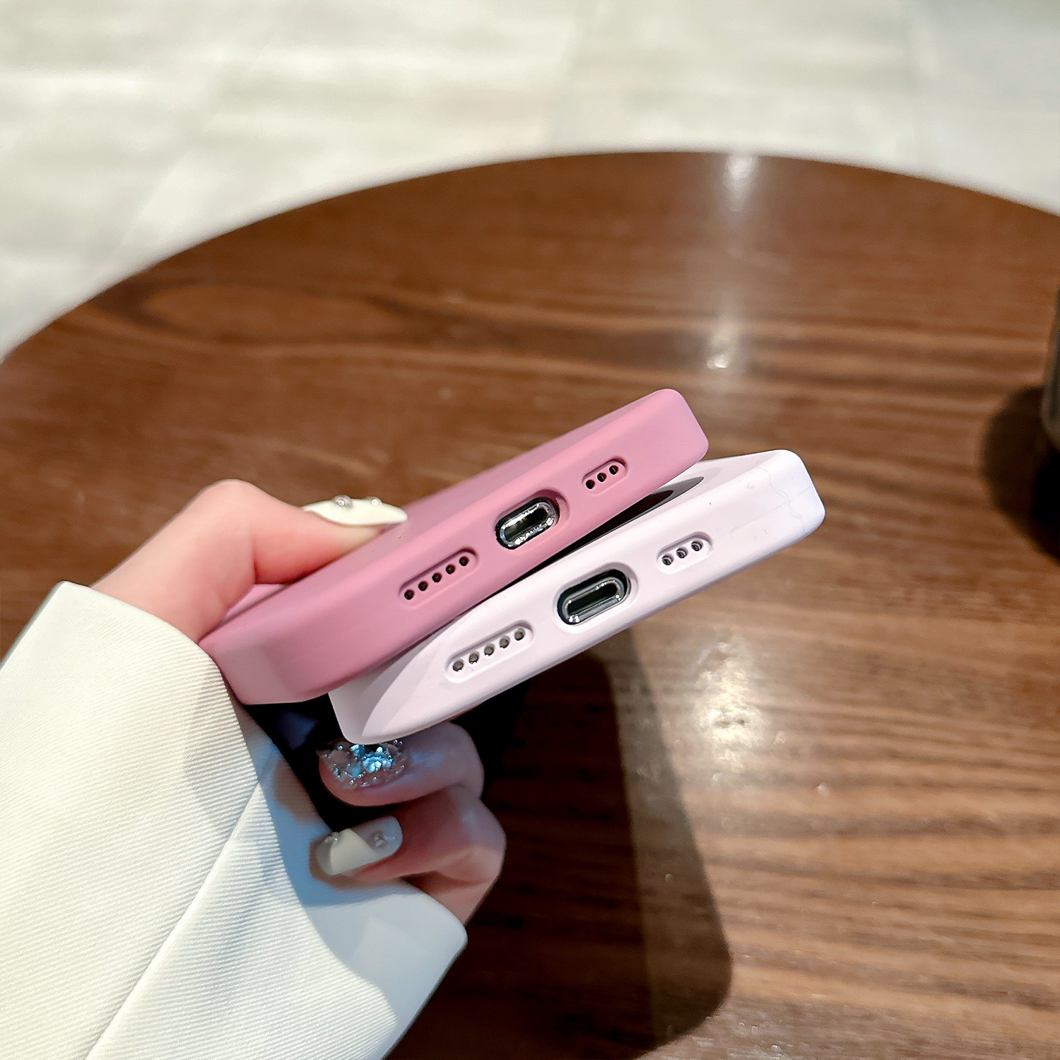 Liquid Silicone Magnetic Case For Iphone 14 15 Pro Protective Cover_voghion.com
