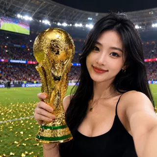 2026美加莫世界杯奖杯金色大力神杯1比1列模型商场体彩店足球摆件