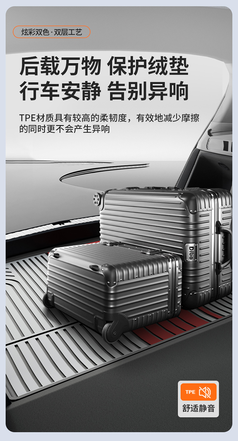 Audi Imported A3L A4L A5L A6L A7L A8L Q3Q5L Special Colorful Tpe Car Trunk Mat
