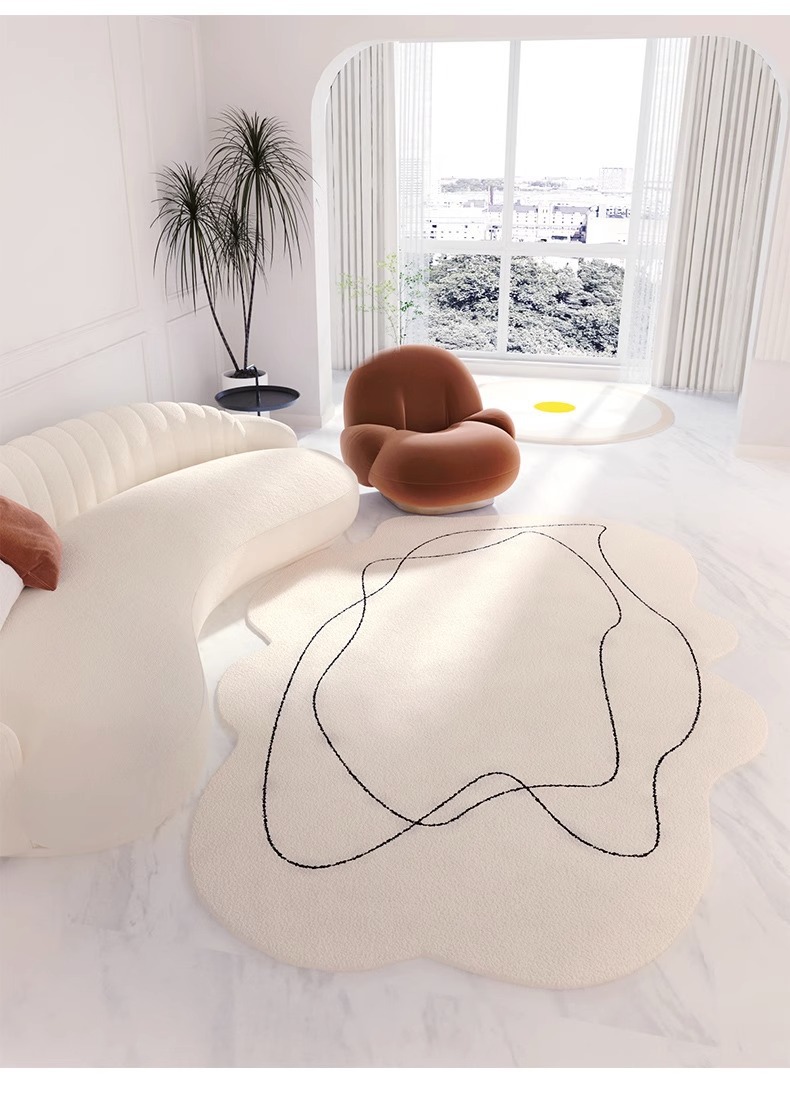 Cozy atmosphere with carpet