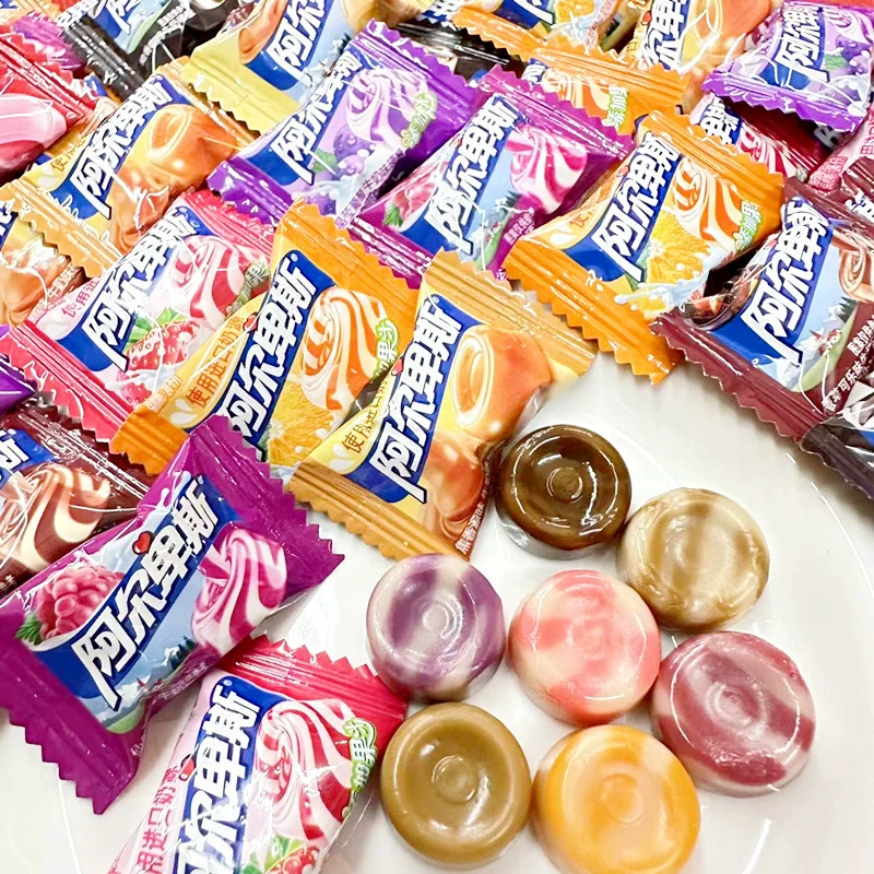 阿尔卑斯 Milk Candy 500 примерно 130 свадебных конфет смешанных вкусов свадебные закуски конфеты