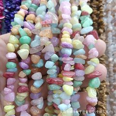 天然水晶瑪瑙砂利原石 diy ジュエリーアクセサリーブレスレットビーズクリスタル消磁石砂利卸売