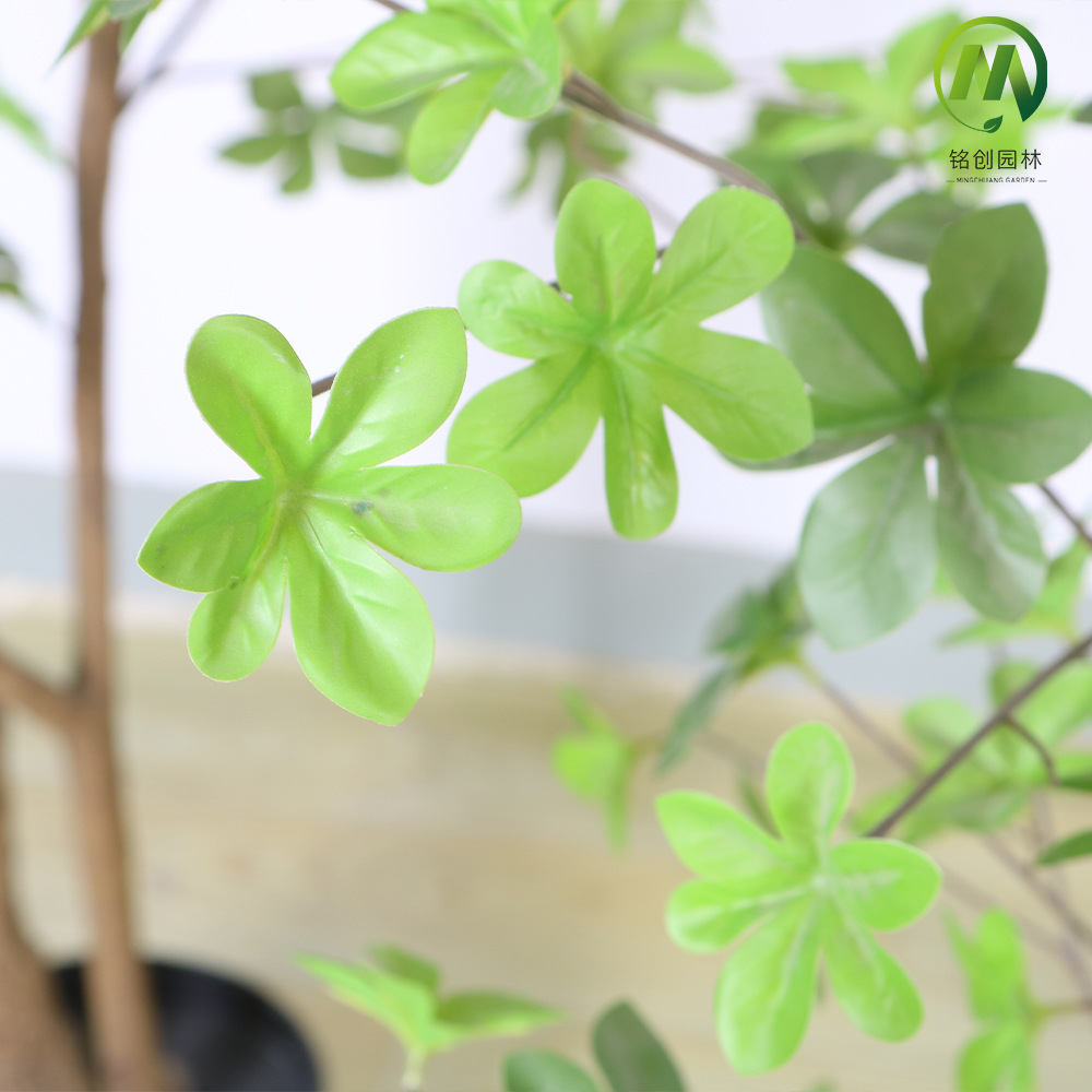 Artificial campana árbol bonsai Estilo nórdico decoración interior artificial planta verde