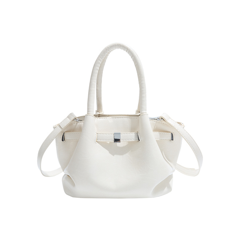 Nicho de diseño de moda bolsas de balde para mujeres 2025, nueva moda bolsas de hombro de estilo extranjero, bolsas de mano de alto nivel.