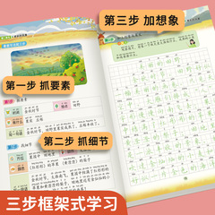 【書行】一二年級跟着課本看圖說話寫話小學語文課本同步入門訓練