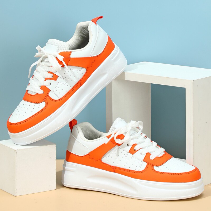 Lovers Street Trendy Shoes Fashionable Color Matching Thick Sneakers Breathable Comfortable Casual Walking Shoes Increased Shock Absorption Women's Shoes Lovers Street Trendy Shoes Fashionable Color Matching Thick Sneakers Breathable Comfortable Casual Walking Shoes Increased Shock Absorption Women's Shoes
