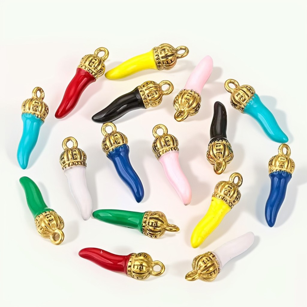 5 PCS/Package 6*20.5mm Hole 1~1.9mm 304 Stainless Steel Pendant display picture 1