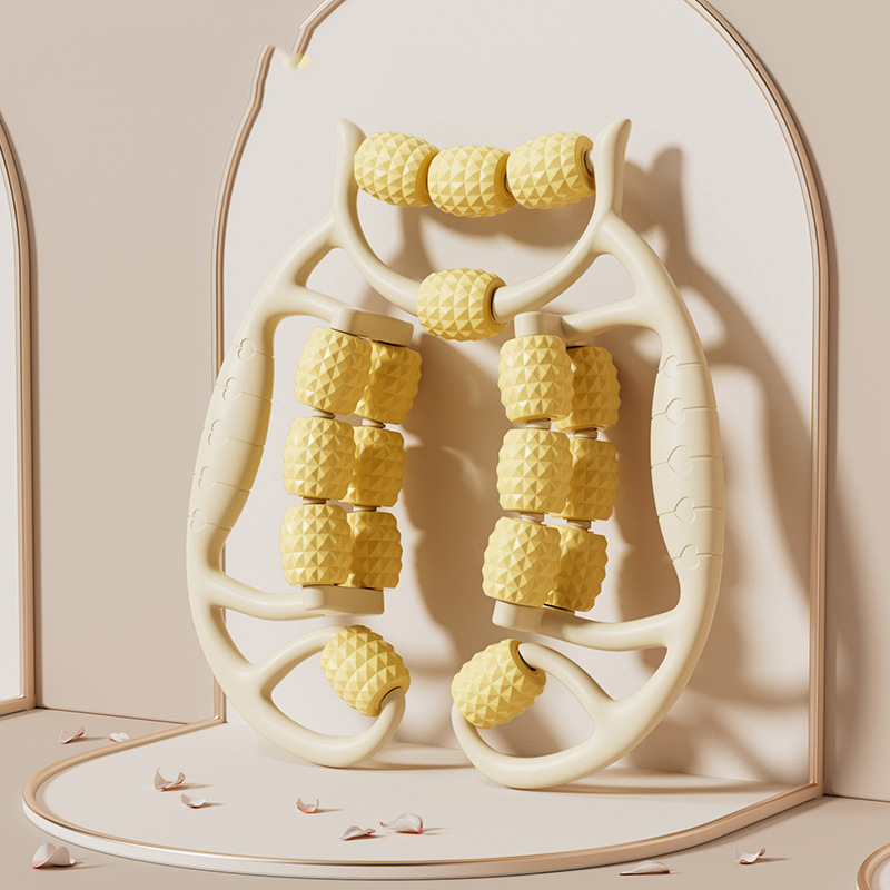 18 륜 링 다리 마사지-노란색