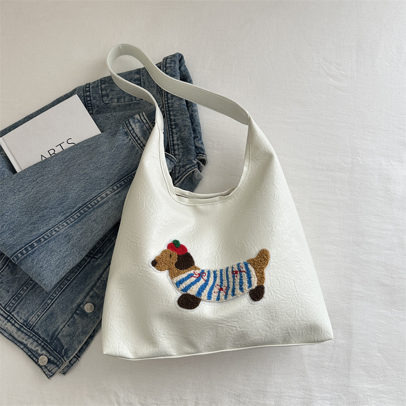 Otoño y invierno retro gran capacidad bolso de hombro de mujer 2024 nuevo estilo casual de moda simple bolso de hombro