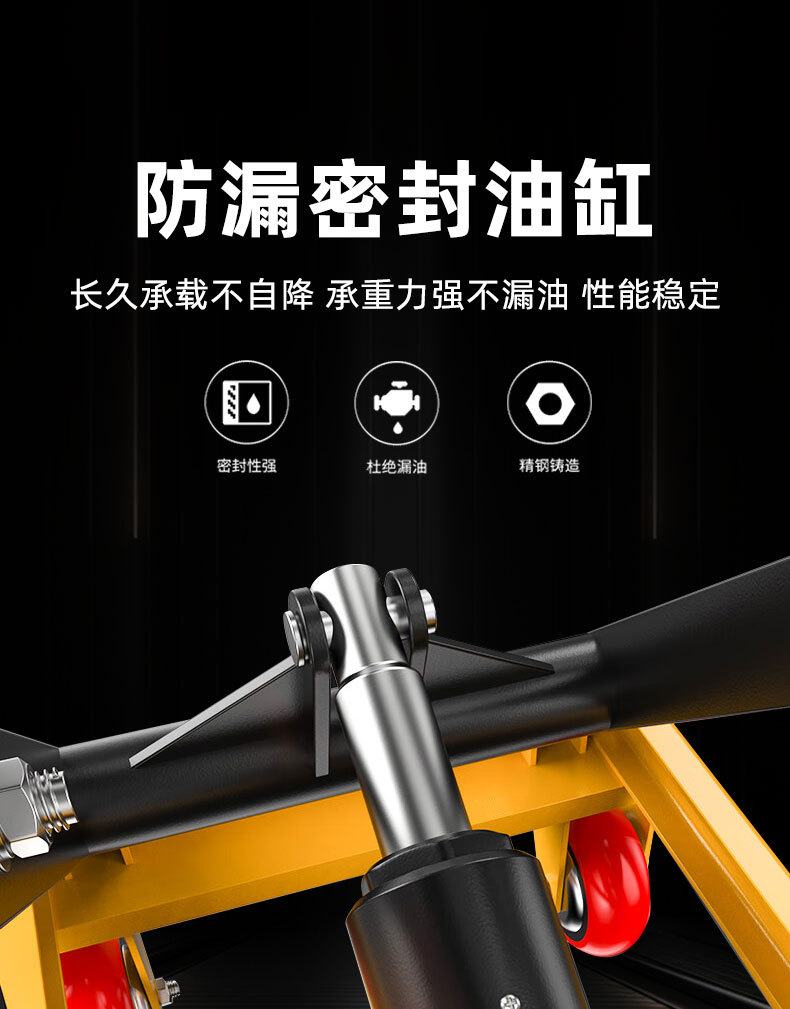 Manual Hydraulic Lifting Platform Trolley, Mold Platform Cart, Mobile Lift, Scissor-Type Small Flatbed Cart