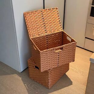 Storage basket, woven high quality storage box